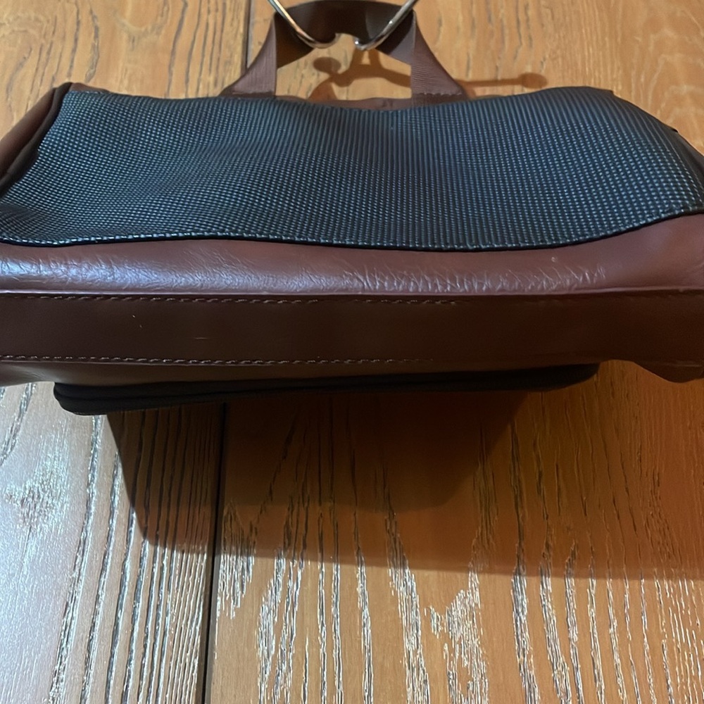 PENGUIN Munsingwear Men's Hanging Toiletry Travel Shave Kit Case Bag Brown - Picture 10 of 13